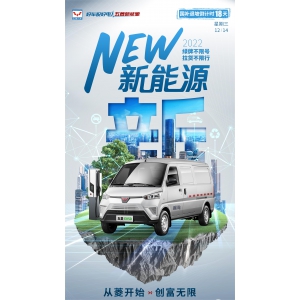 #五菱纯电物流创富车